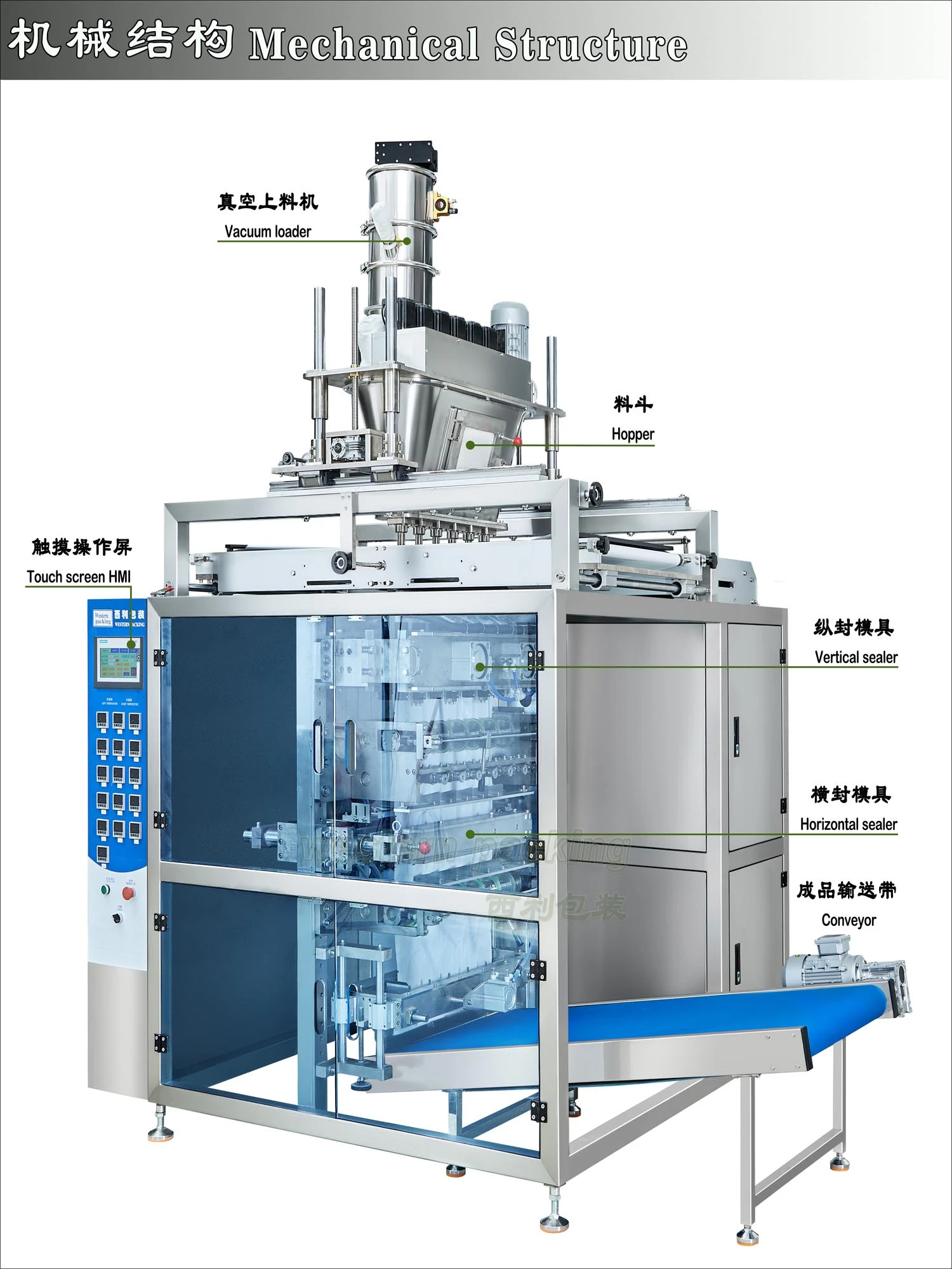 powder pouch filling machine powder pouch filling machine